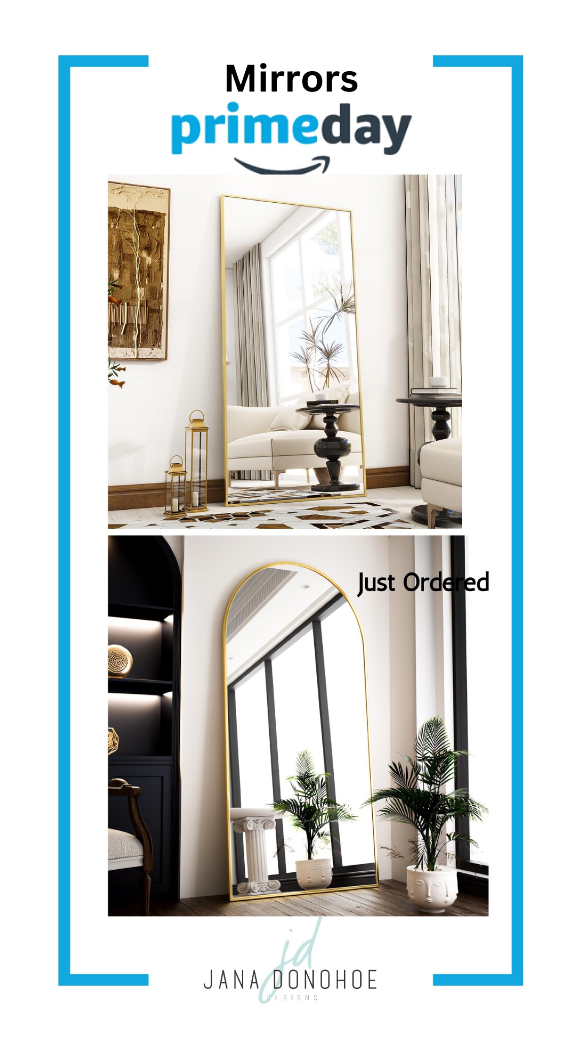 Under $150 for floor mirrors! Top rated and nice looking. Cant beat the price. Arched floor mirror or rectangular floor mirror. Both are 71”x30"

#LTKFamily #LTKSaleAlert #LTKHome
