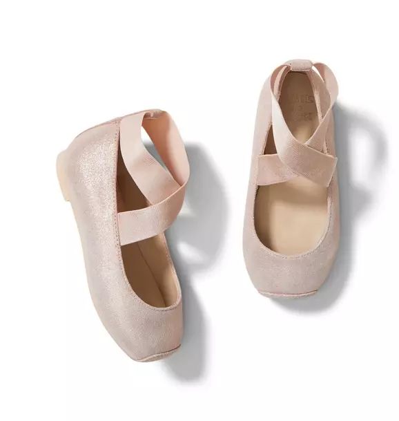 Shimmer Ballet Flat | Janie and Jack