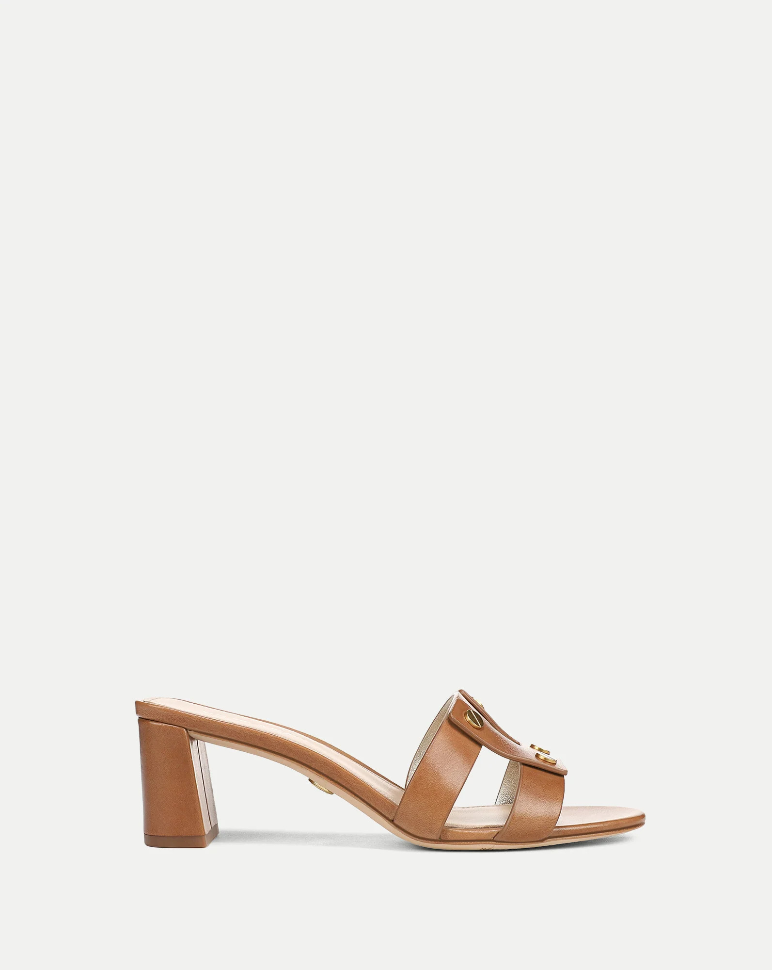 Via Mid-Heel Sandal in Honey | Veronica Beard | Veronica Beard
