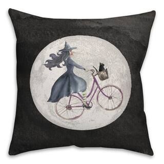 Witch Bike Throw Pillow | Michaels Stores