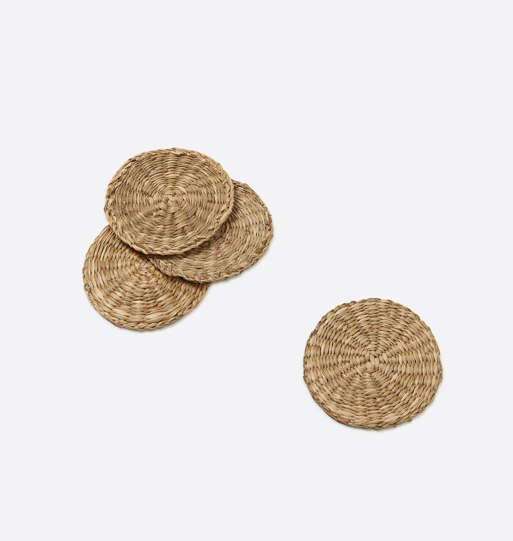 Seagrass Coasters S/4 | Amber Interiors