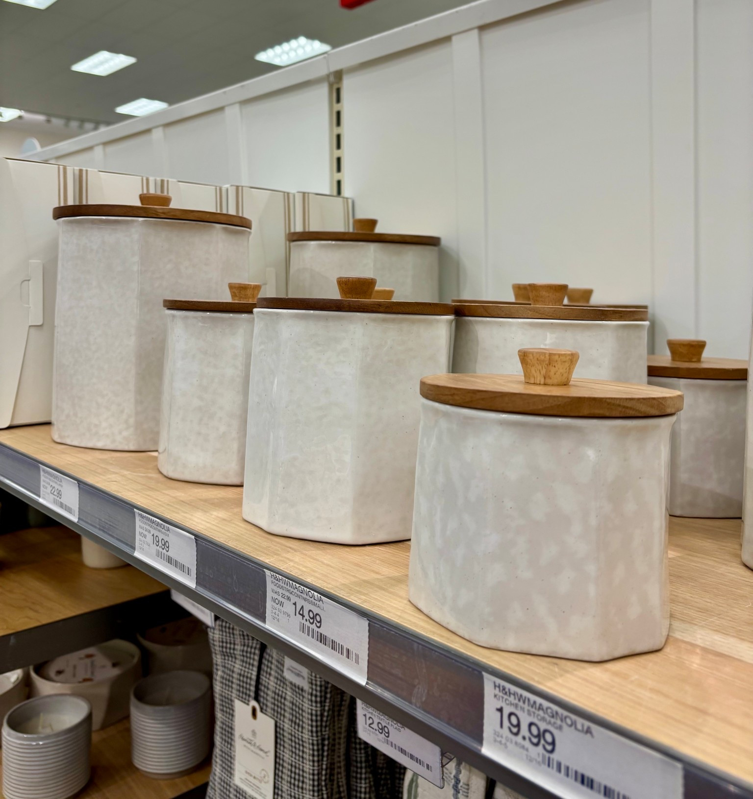 One of my favorite kitchen finds from the new Hearth and Hand line at Target are these stoneware canisters!  They come in four sizes! 

#LTKFindsUnder50 #LTKHome