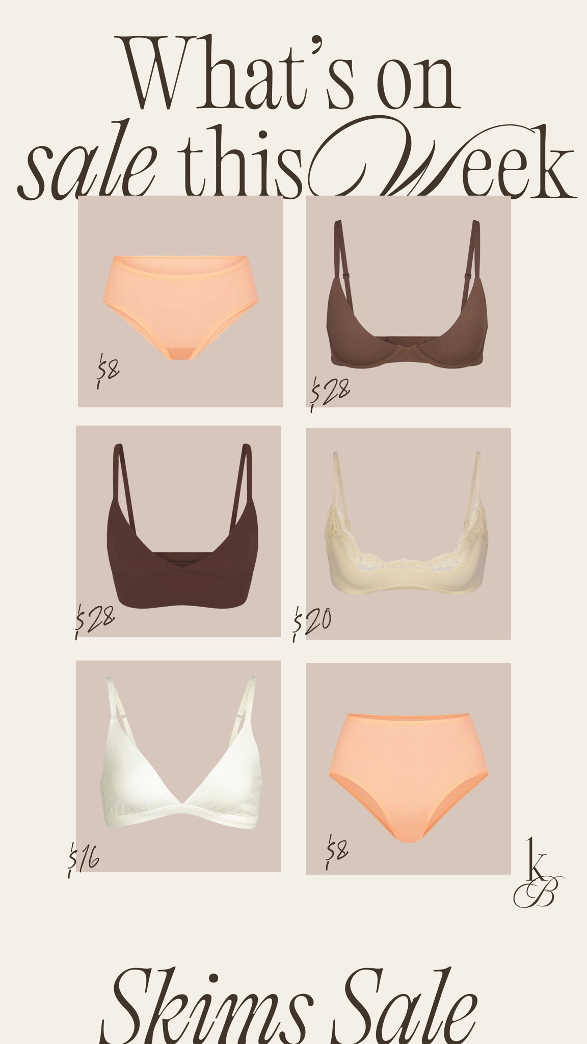 Skims sale!! I get so many questions on what undergarments I wear at the start of my reels! Most the time it is skims🤎 Here are my top styles (only certain colors are on sale) They are selling out fast so make sure you grab them while still available #skims #sale 

#LTKStyleTip #LTKMidsize #LTKSummerSales