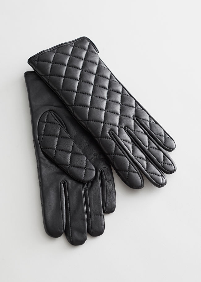 Quilted Leather Gloves | & Other Stories (EU + UK)