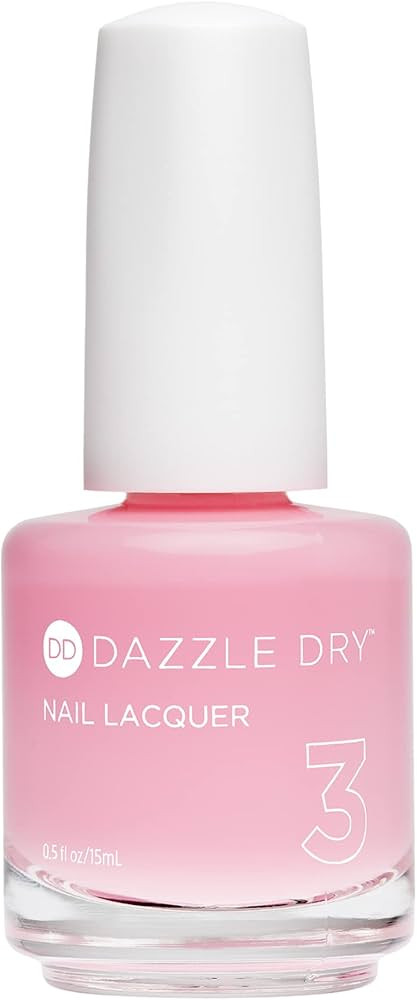Dazzle Dry Nail Lacquer (Step 3) - Pinkies Up - A pale, barely-there pink with cool undertones. S... | Amazon (US)