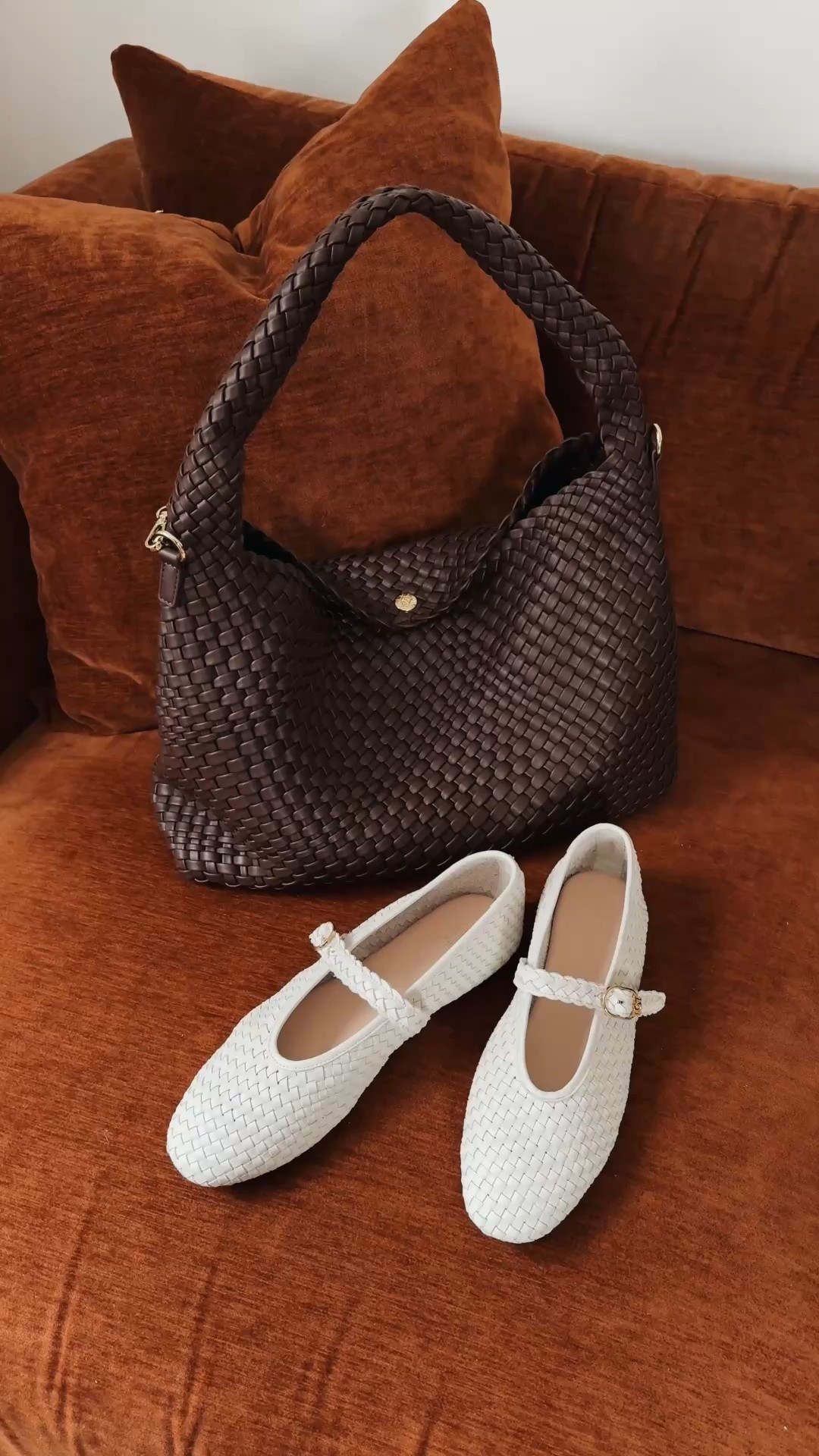 Dune New In, Delicious 🤎🤍

This ‘Deliberate L’ woven bag in brown is trending for a reason. It’s absolutely stunning. 🤩 

#LTKuk #LTKshoes #LTKspring