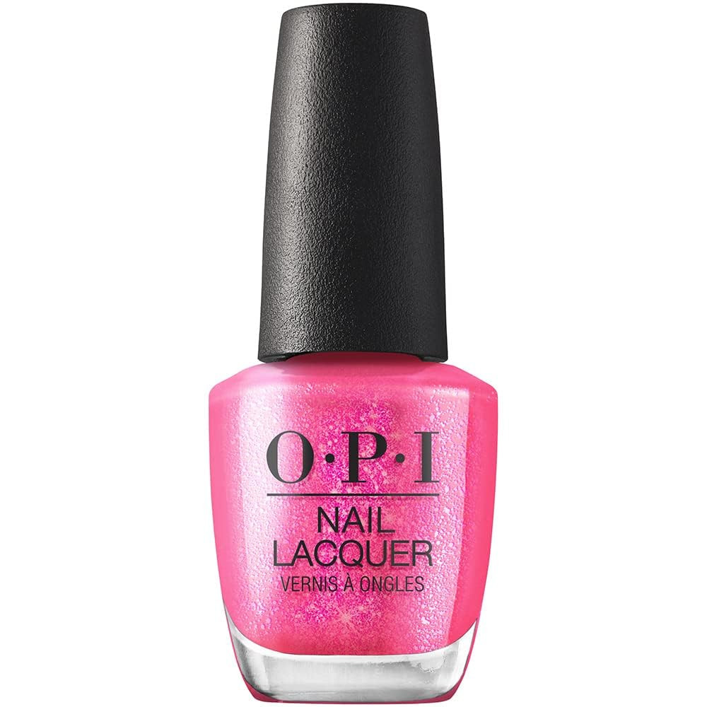 OPI Nail Lacquer Nail Polish | Opaque Dark Pink Shimmer | Chip Resistant| Fast Drying, No Streaks | Amazon (CA)