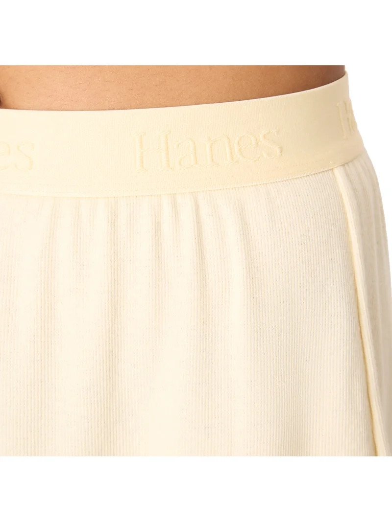 Hanes Originals Women's SuperSoft Comfywear Rib Sleep Shorts, Sizes S to 2X | Walmart (US)