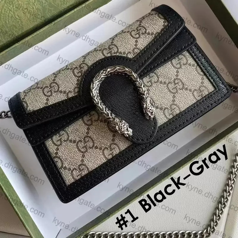 Dupe New-version Bags G-u-c-c-i Snake Logo Women's Messenger Shoulder Bag Chain Bags 16.5cm/25cm | DHGate