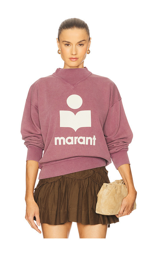 Isabel Marant Etoile Moby Sweatshirt in Mauve. Taglia 36/4. Also in 34/2, 42/10. | Revolve Clothing (Global)