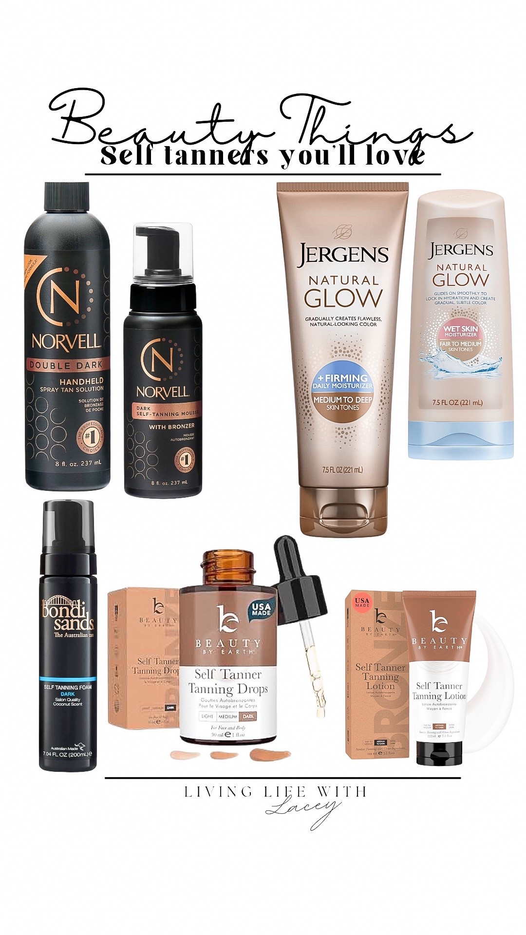 Beauty Things: Self tanners you’ll love! Some of my go to self tanners. Long lasting and gentle on the skin. No bad odor or residue. 
#selftanning #beautyproducts #glowing #selftanningproducts #myfavorites 

#LTKBeauty #LTKStyleTip #LTKFindsUnder50