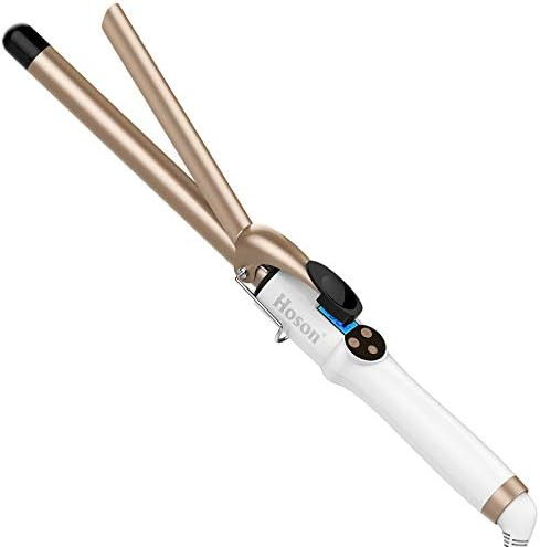 3/4 Inch Curling Iron Professional, Ceramic Tourmaline Curl Wand Barrel, Hair Curler Iron with 9 ... | Amazon (US)