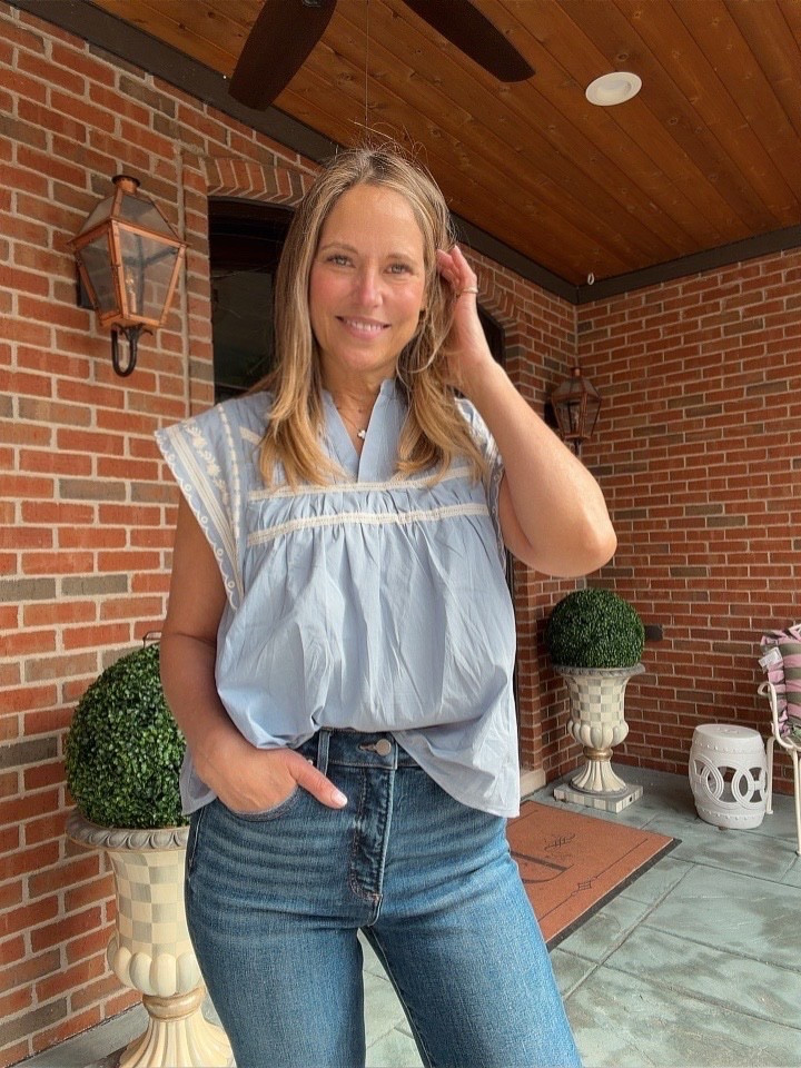 Social Threads has some of the best new arrivals we’ve seen for spring! This embroidered top was a must-have the moment we saw it! Added it to the cart so fast 🛒 

#LTKdayinmylife #LTKootd #LTKgrwm