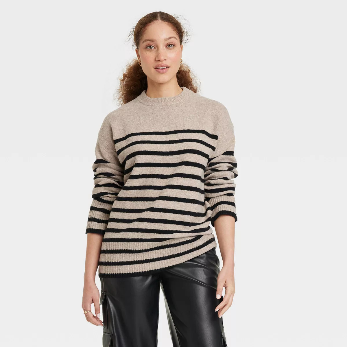 Women's Crewneck Tunic Pullover Sweater - A New Day™ | Target