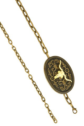 Western Chain Belt in Gold | Revolve Clothing (Global)