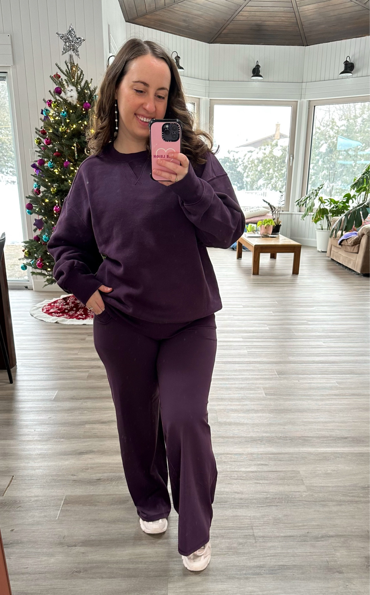 Comfy + cozy in purple fleece 💜

#LTKMidsize #LTKfitnessgoals #LTKHoliday