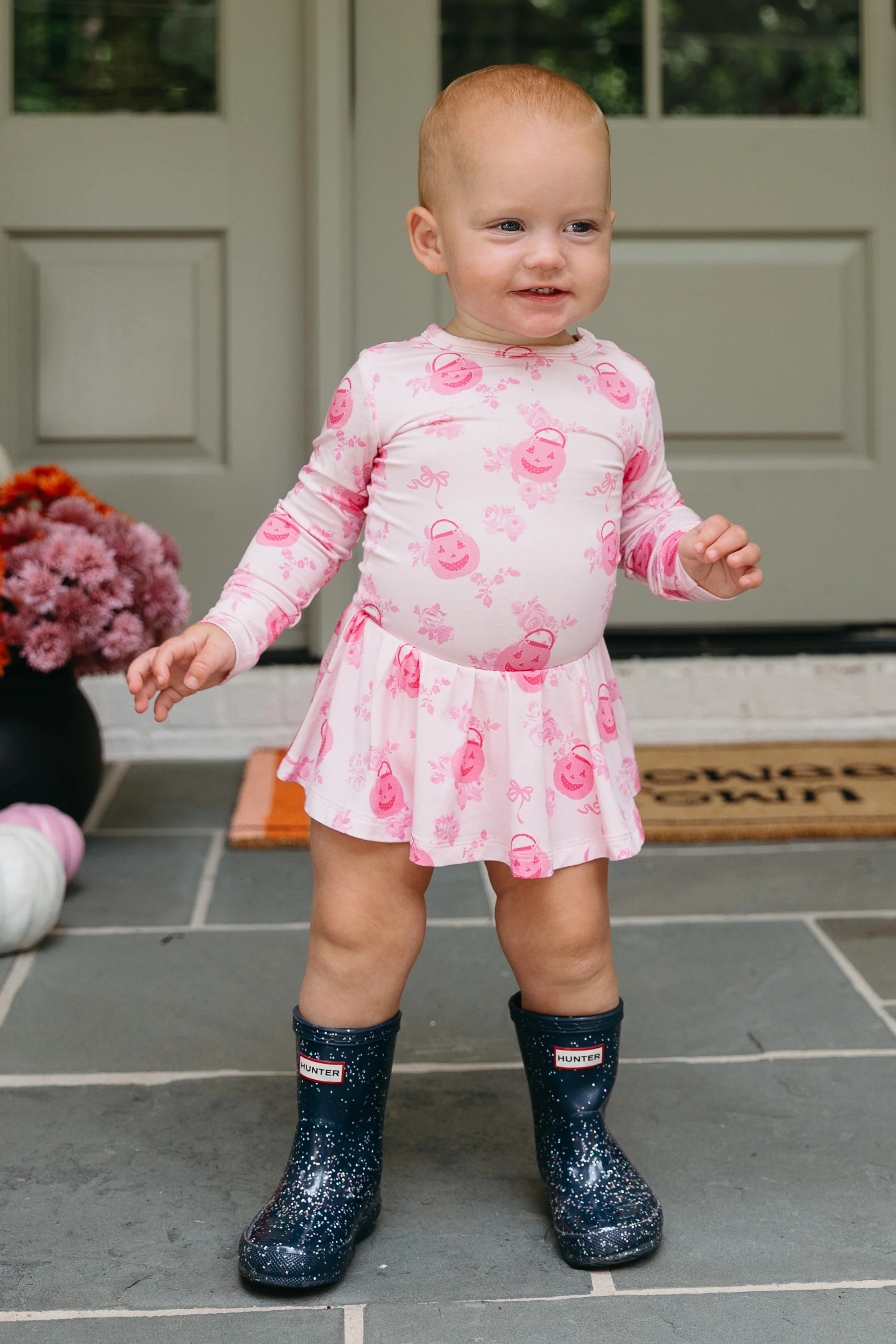 Candy Pail Garden Twirl Bodysuit | Bamboo Baby Daywear | In My Jammers | In My Jammers