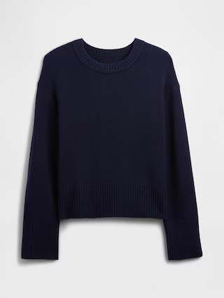 CashSoft Relaxed Crewneck Sweater | Gap Factory