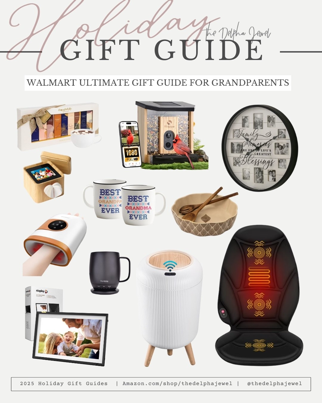 Walmart ultimate holiday gift guide for grandparents!

Walmart gifts, affordable gifts, grandpa gifts, grandma gifts 

#LTKHoliday #LTKSeasonal #LTKGiftGuide