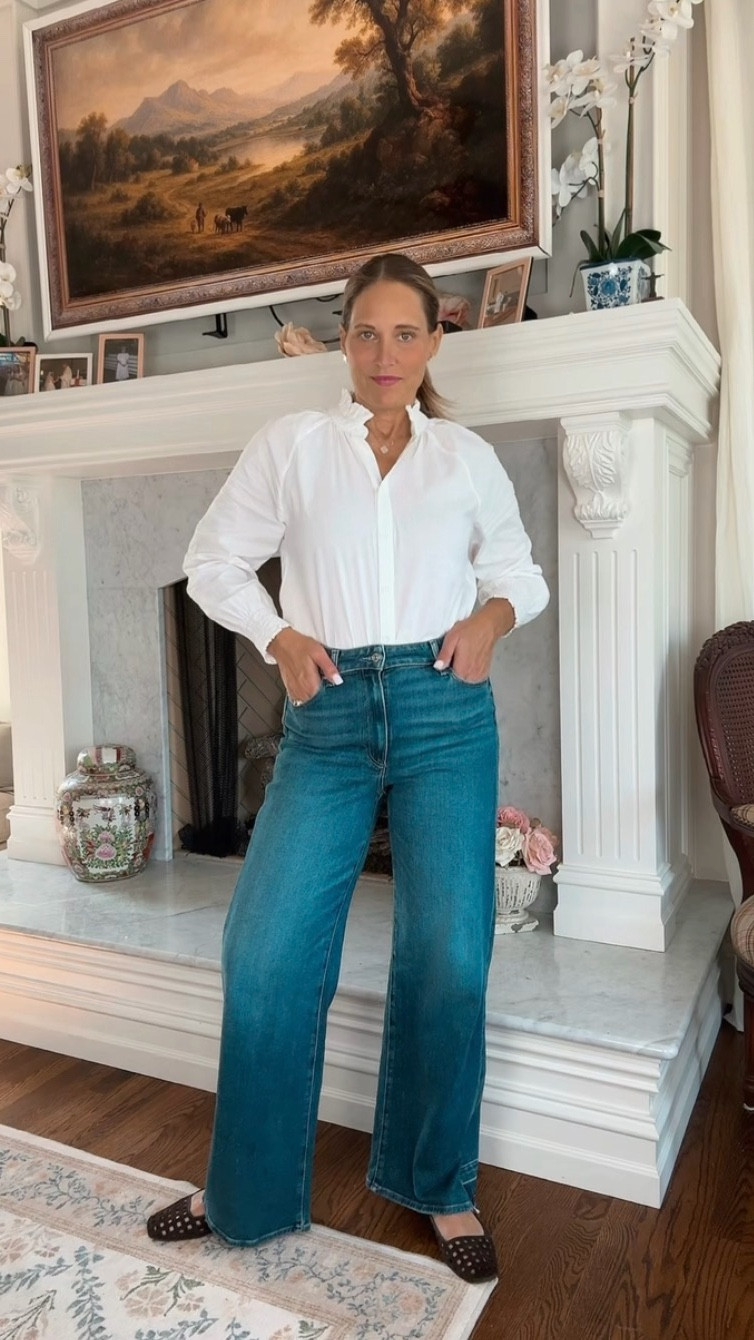 So many of you asked for this shirt and it’s a special one. I wear it all the time.  Of course, the jeans that fit everyone are on ly top 5 purchases of 2025!! 

#LTKdayinmylife #LTKootd #LTKOver40