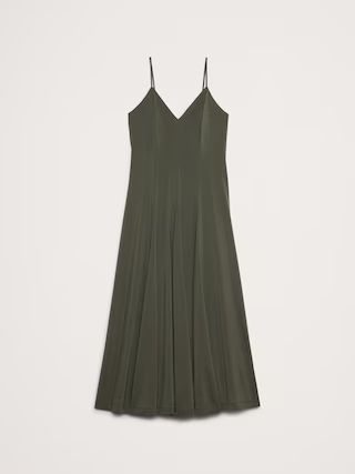 Drapey Jersey Godet Maxi Dress | Banana Republic (US)