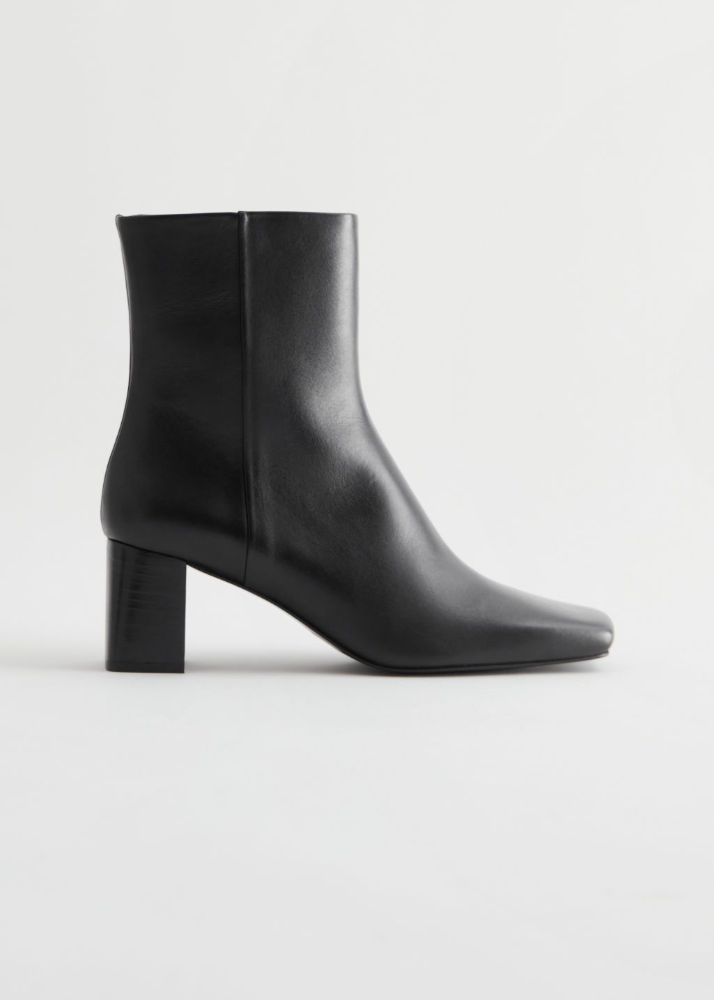 Squared Toe Leather Boots | & Other Stories (EU + UK)