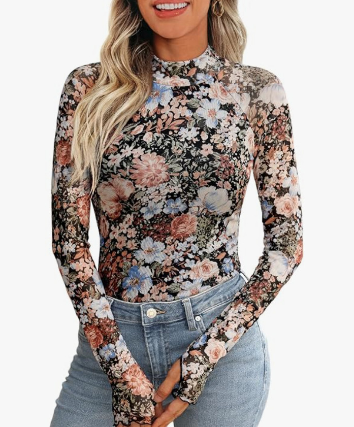33% off!

Dealmore Lace Sheer Floral Mesh Mockneck Going Out Tops for Women Fall Fashion Spring Outfits 2026 Clothes womens outfit ideas on sale dressy date night tops from amazon floral spring 

 #LTKSaleAlert