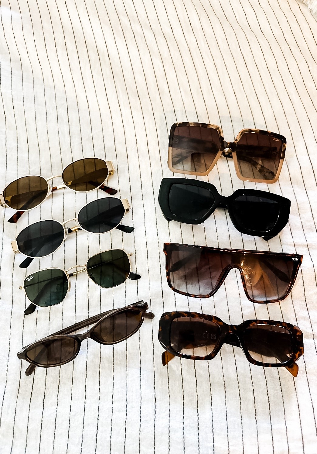 my sunglasses collection!✨a mix affordable amazon picks and also some nicer brands like ray bans and quay

#LTKSeasonal #LTKStyleTip #LTKTravel