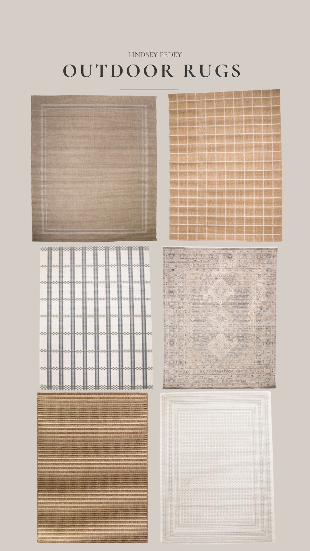 Affordable outdoor rugs!

#LTKHome #LTKSeasonal