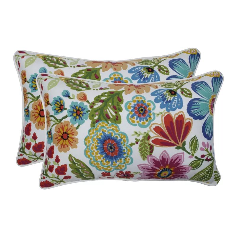 Chamberlin Indoor/Outdoor Lumbar Pillow (Set of 2) | Wayfair North America