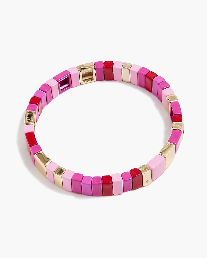 Enamel beaded bracelet | J.Crew Factory