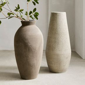 Sahar Ceramic Floor Vases | West Elm (US)
