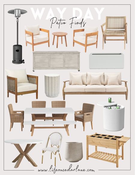 Way Day Patio Finds! Save big at Wayfair this weekend!! Perfect time for a patio refresh!!

#patio #wayday #wayfair #outdoorfurniture 

#LTKSeasonal #LTKhome #LTKsalealert