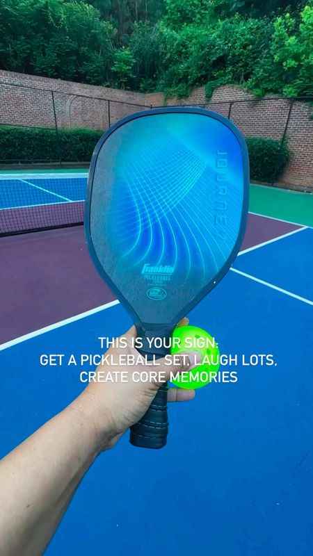 Pickleball is so much fun! Grab a set, gather with your favorite folks and create some memories.
Pickleball Family Game Time Outside Fun Outdoors Tennis Racquetball Target  

#LTKFamily #LTKFitness #LTKActive