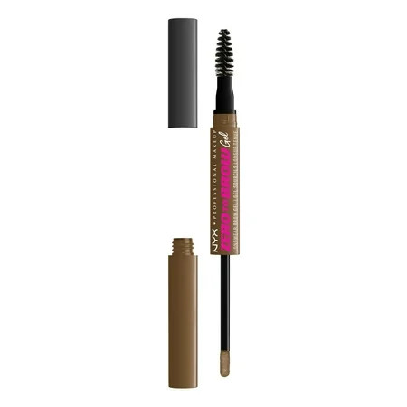 NYX Professional Makeup Zero to Brow Longwear Eyebrow Gel, Taupe, 0.06 fl oz | Walmart (US)
