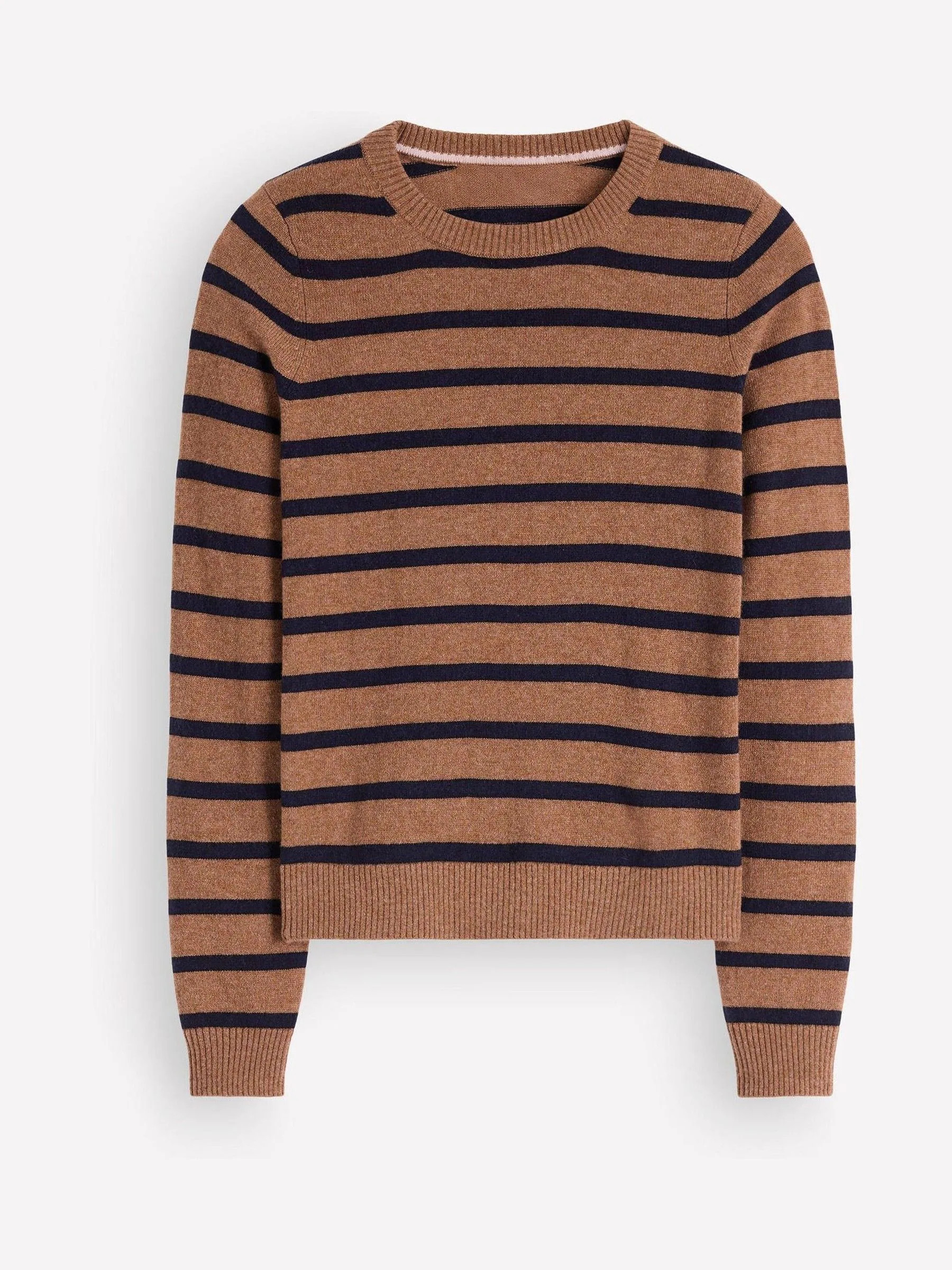 Boden Boden Brown Elsie Cashmere Crew Jumper | Next US