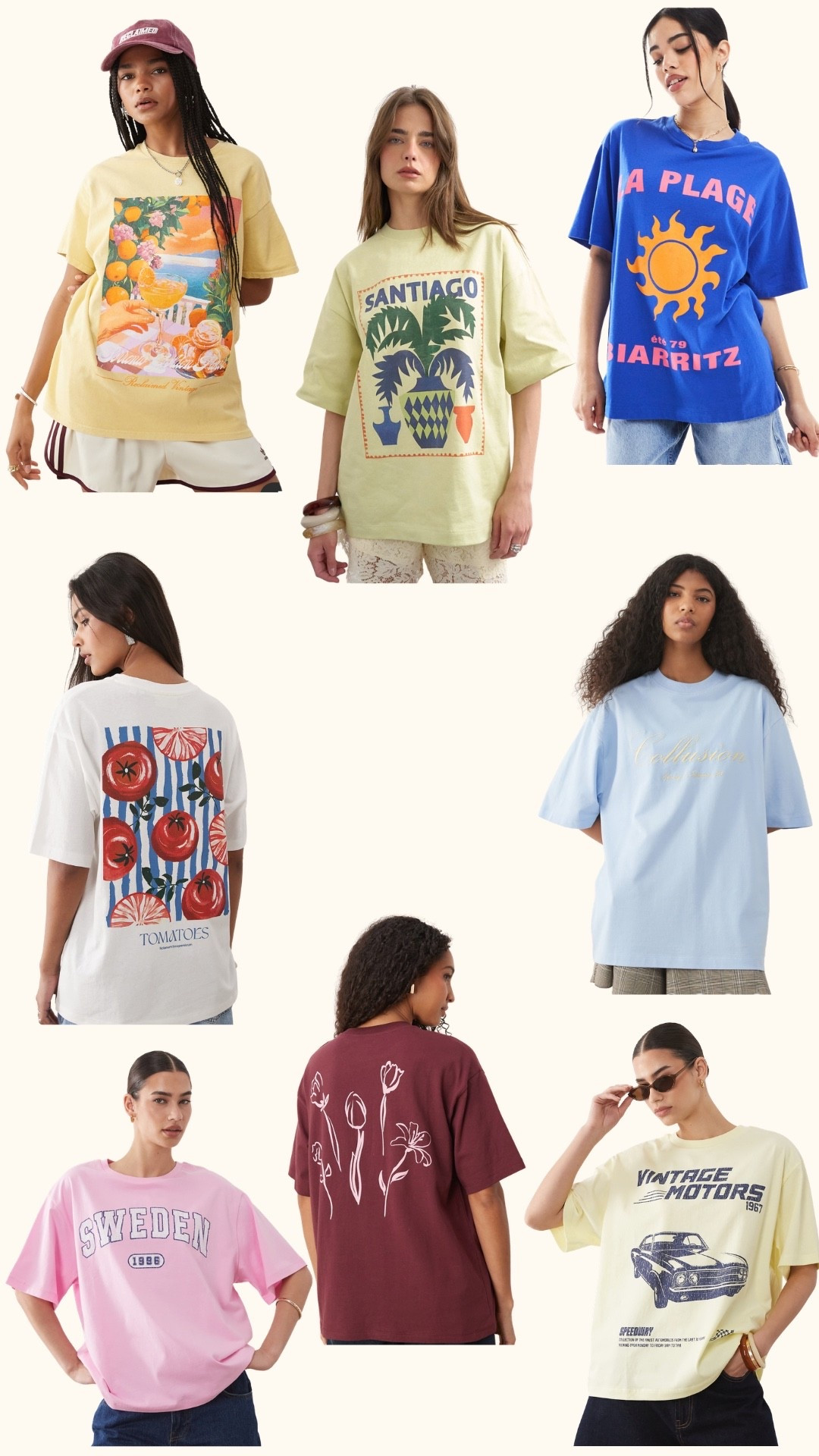 The best selection of colourful oversized tees 

#LTKuk #LTKsummer #LTKspring