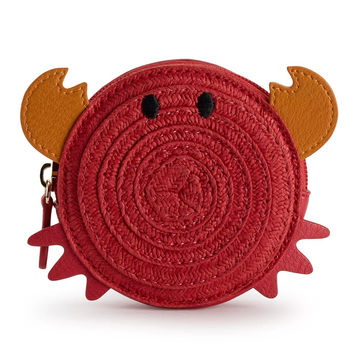 LC Lauren Conrad Crochet Crab Coin Pouch | Kohl's