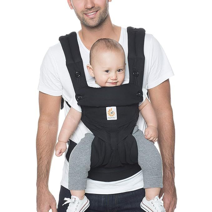 Ergobaby Carrier, 360 All Carry Positions Baby Carrier, Pure Black | Amazon (US)