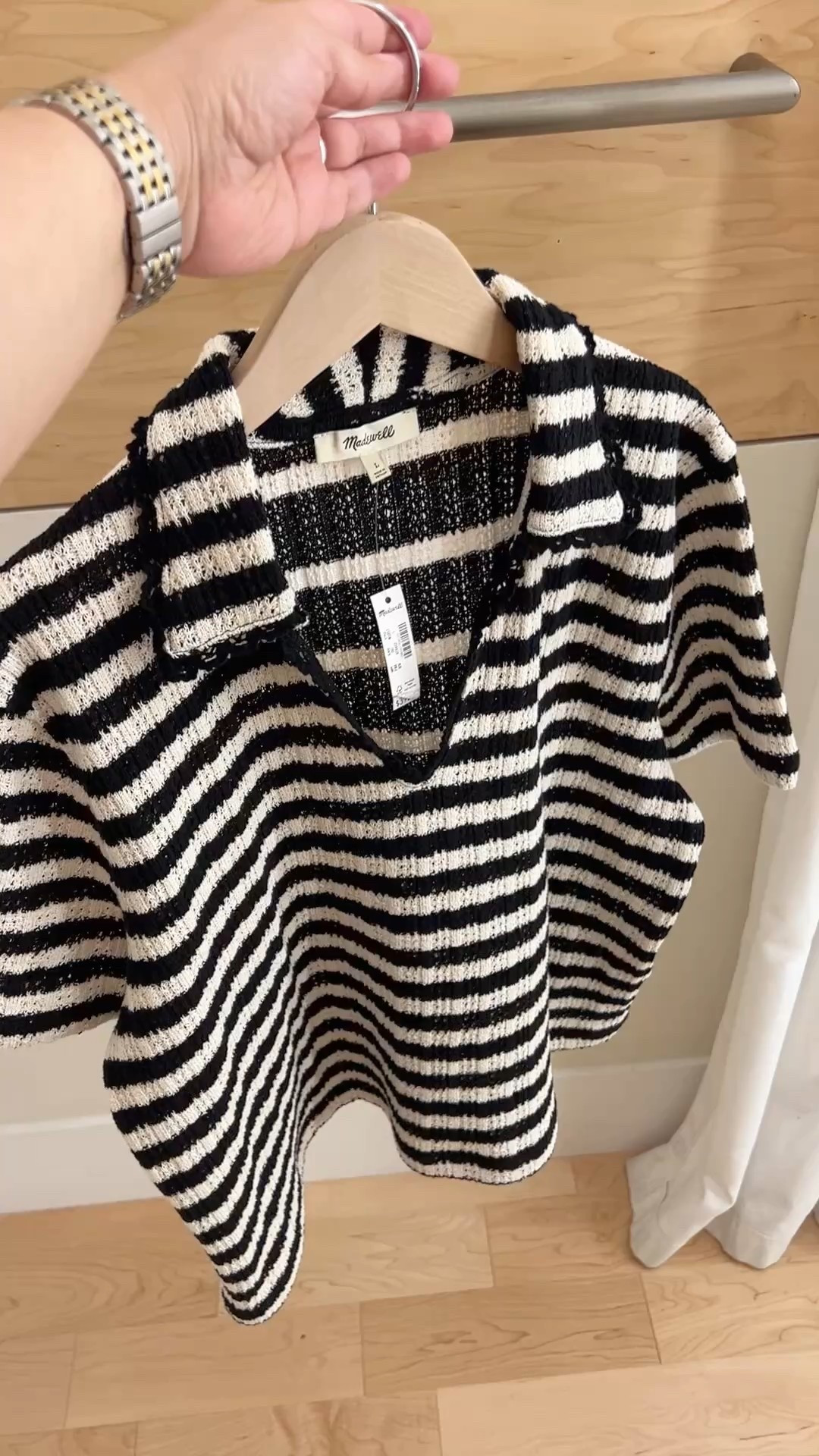 I popped into Madewell over the weekend and they have some really great pieces for fall. Love this striped crochet sweater tee and how the stripes on the front and back are different. Great to wear with jeans, pants or shorts and perfect for workwear and casual everyday outfits. Perfect for fall outfits in warmer climates. Lots of beautiful bags and shoes for fall too. Linked some of my favorites below! 

#LTKSaleAlert #LTKxMadewell #LTKFindsUnder50