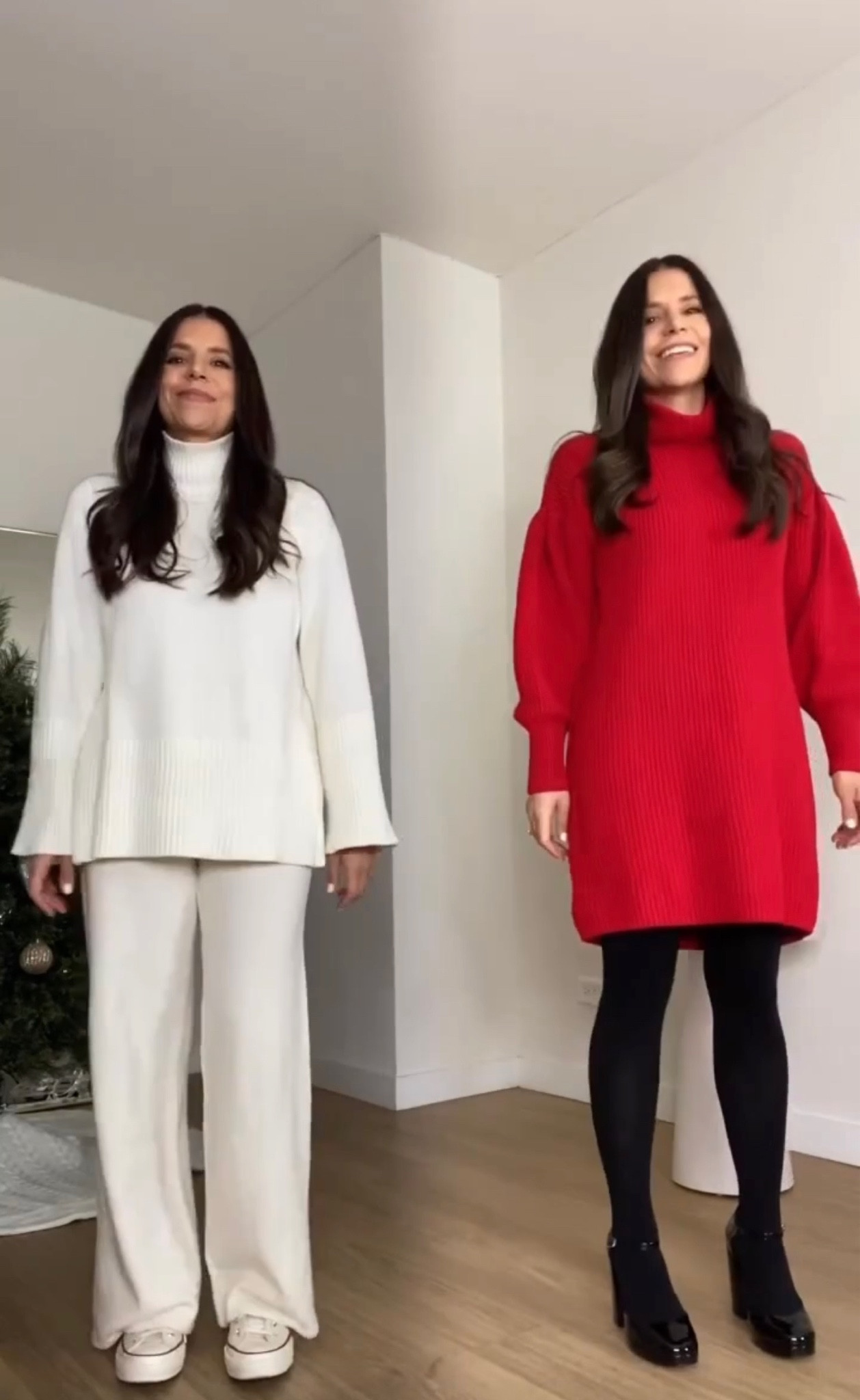 I can't get enough sweaters for the season! Love this comfy white look and red sweater dress for the holidays from @walmartfashion🎅🏻🎄@shop.LTK #WalmartPartner #WalmartFashion #liketkit liketk.it/3XAAy

#LTKSeasonal #LTKHoliday #LTKunder50