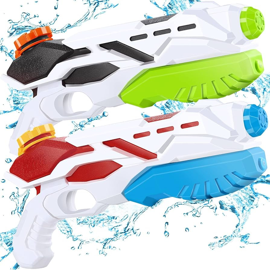 Water Guns for Kids - Summer Soaker Squirt Guns, Outdoor Toy for 3 Years Old and up Boys Girls Ad... | Amazon (US)