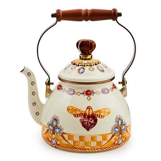 Queen Bee 2 Quart Tea Kettle | MacKenzie-Childs