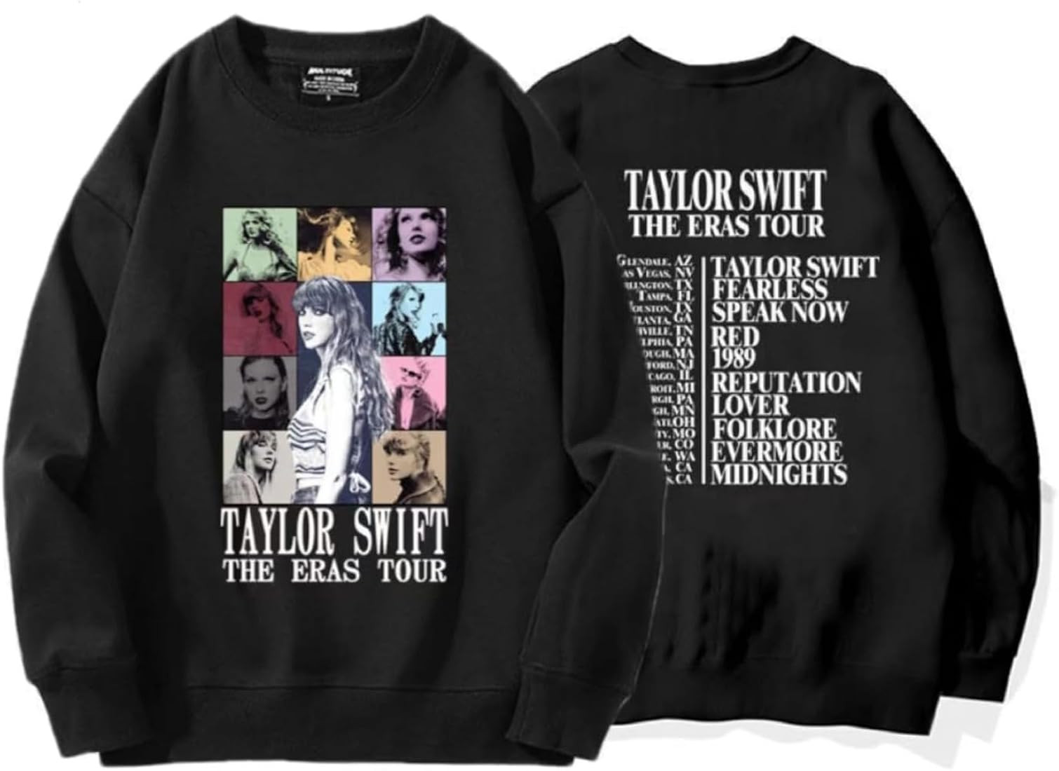 PAYOINK Eras Tour Taylor Sweatshirt, Taylor Sweatshirt, Eras Tour Outfit, Taylor Fan Sweatshirt, ... | Amazon (US)