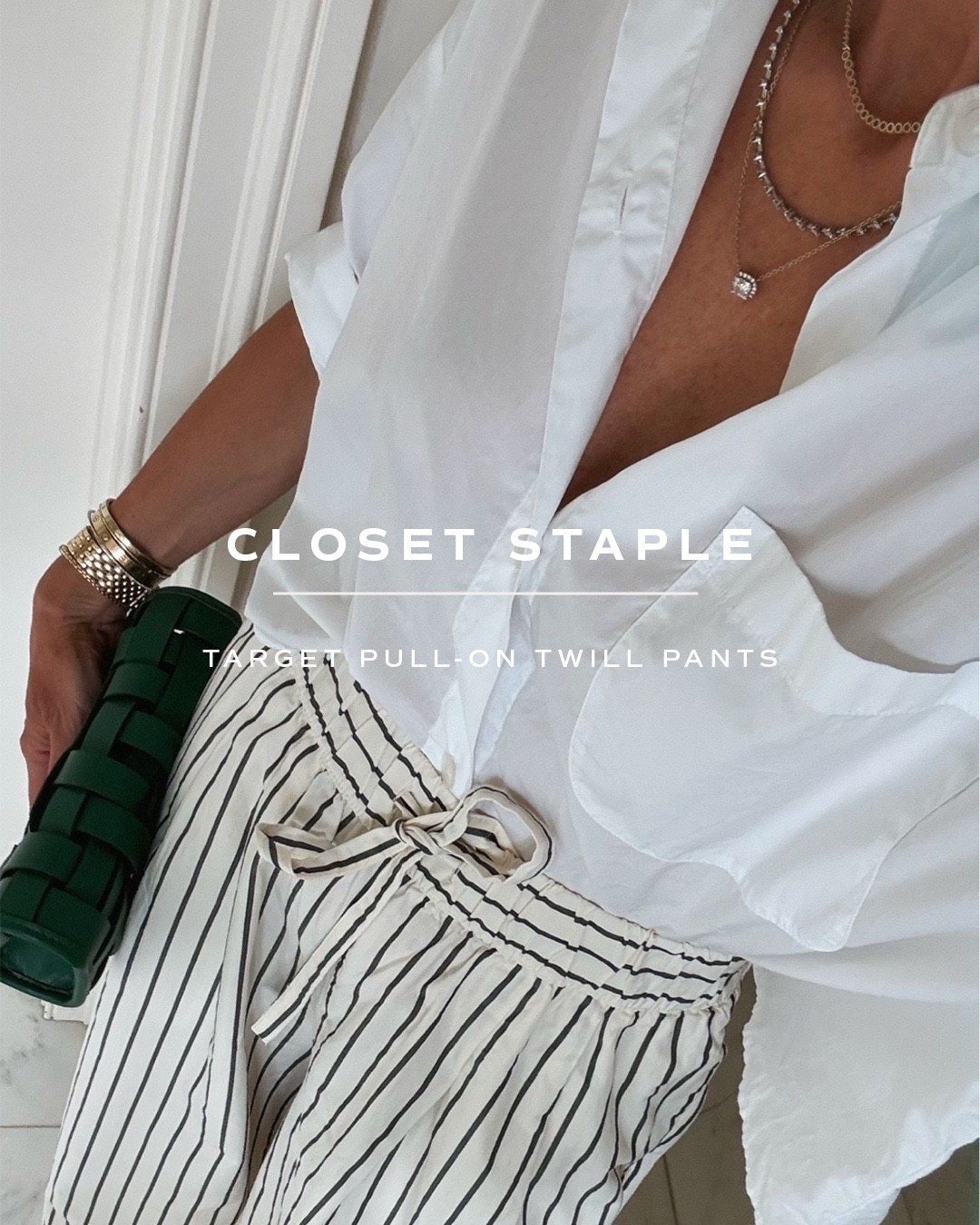 @Target stripe wide leg pants. I'm wearing a size XS and I'm 5'7 for reference.

#LTKfall #LTKsummer

#LTKWorkwear