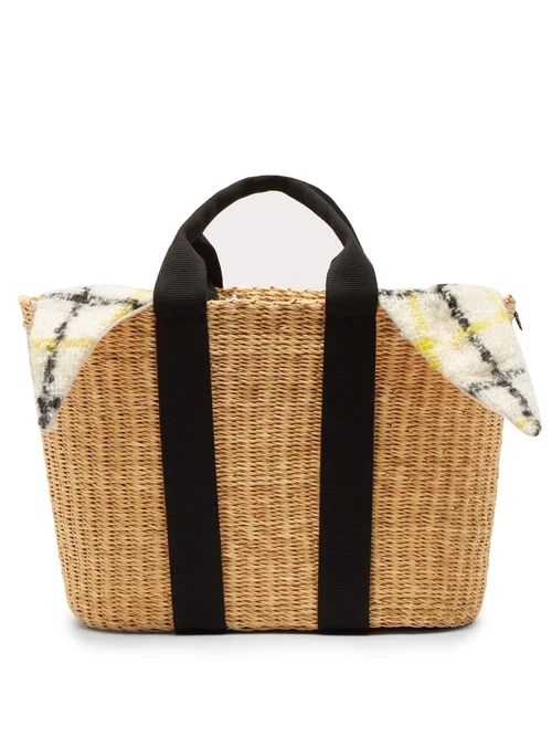 Muuñ - Caba Straw Bag - Womens - Yellow Multi | Matches (US)