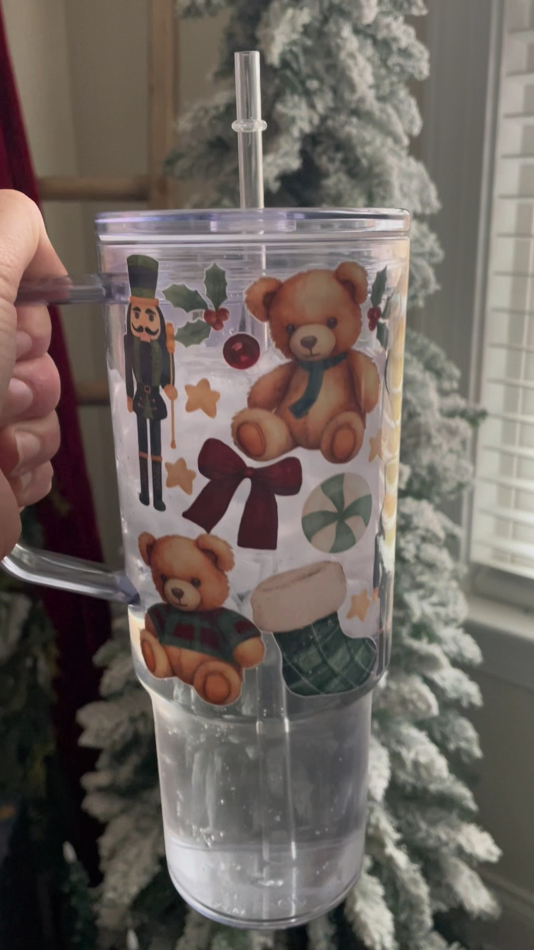 This 40oz acrylic tumbler is the perfect festive cup for the holiday season! Grab it for yourself, or as a great affordable gift idea. 

It's dishwasher safe! 

#LTKGiftGuide #LTKFindsUnder50 #LTKmomlife