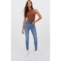 Stradivarius Jeans Taille Haute Déchiré Denim Bleu Clair Moyen 38 | Stradivarius (FR)