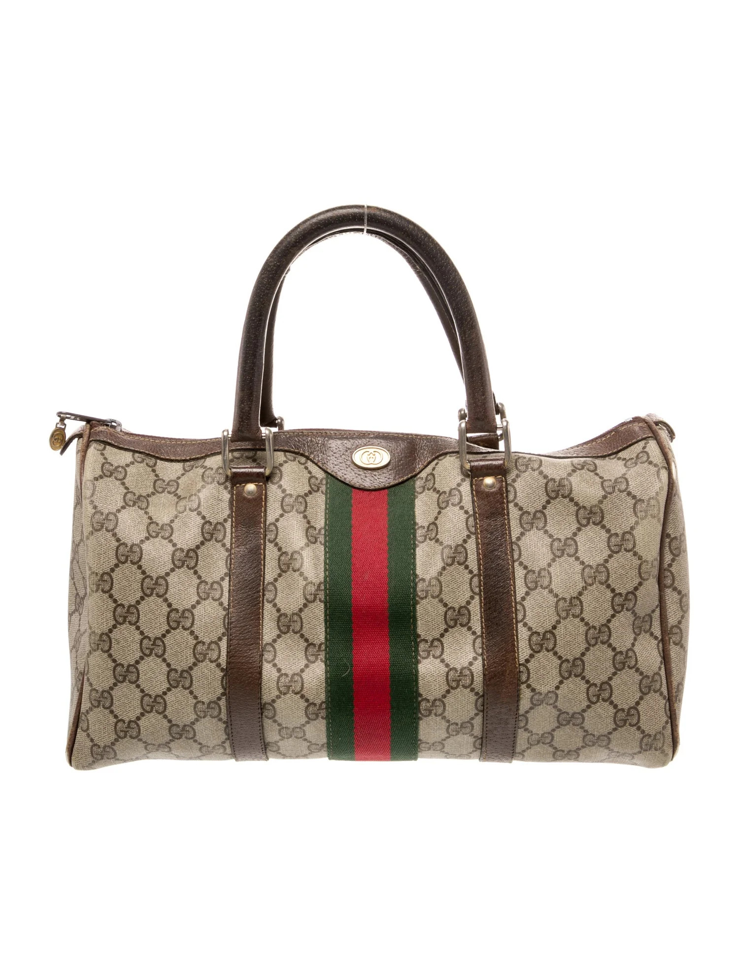 GG Supreme Web Boston Vintage | The RealReal