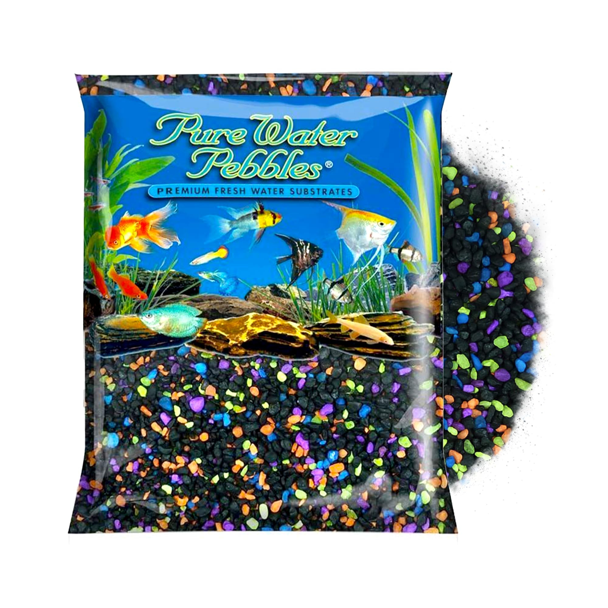 Lasernite Glo Aquarium Gravel - 5 lbs - Non-Toxic, Colorfast, Vibrant Substrate for Aquariums, Te... | Amazon (US)